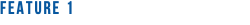 FEATURE 1